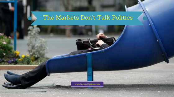 The Markets Don’t Talk Politics