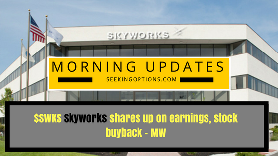 SkyWorks Winning #Trade | $SWKS sky rocket and more Pre-market News | $PG, $WYNN, $NVDA, $SLB